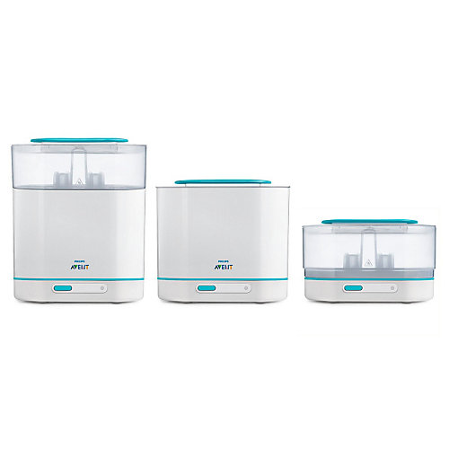 Электрический паровой стерилизатор Philips AVENT 3-в-1 (без наполнения) от PHILIPS AVENT