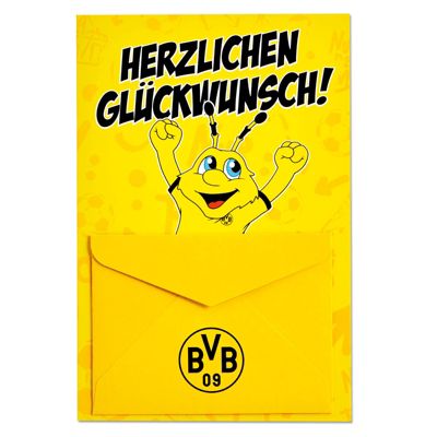 EMMA-Grußkarte Borussia Dortmund ORIGINAL 