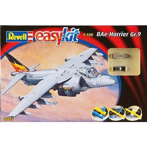 Сборка Самолет Штурмовик Hawker Harrier, британский от Revell