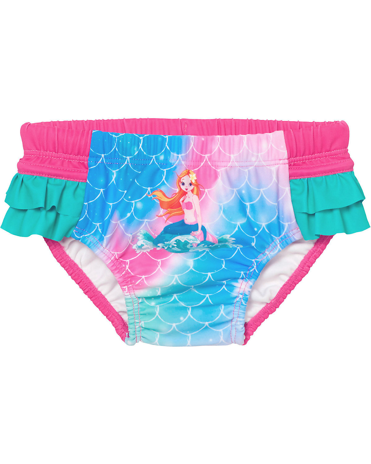 Playshoes UV-Schutz Windelhose Meerjungfrau Badehosen für Mädchen