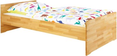 Jugendbett NATURA, FSC®-zertifizierte Buche vollmassiv ...