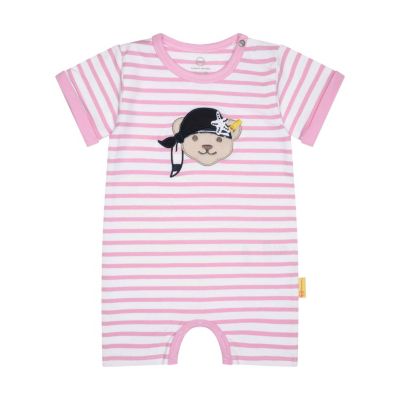 Steiff Spielanzug Beach Please mit Kontrastumschlägen Jumpsuits