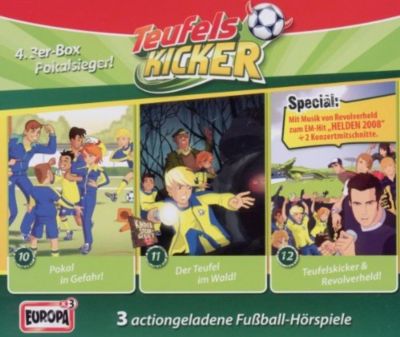 CD Teufelskicker 04 - 3-er- Box - Folgen 10 - 12 Hrbuch