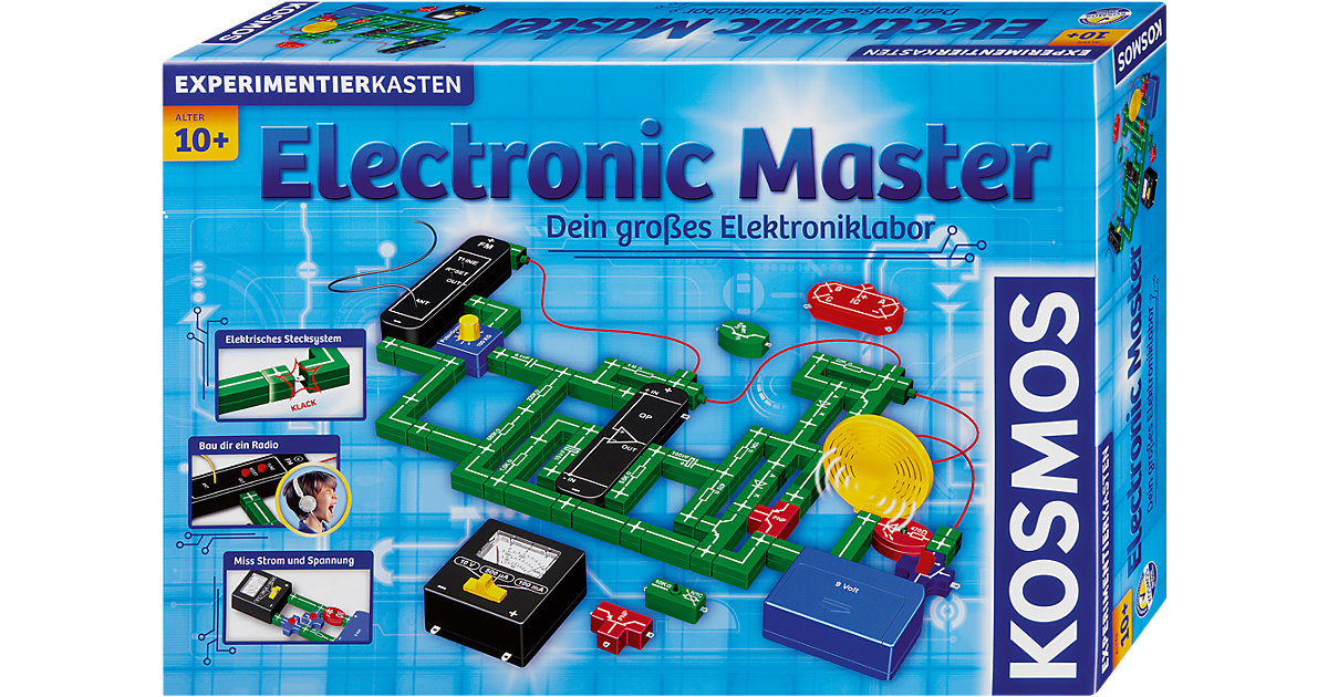 Kosmos · Experimentierkasten Electronic Master Kosmos · Experimentierkasten Electronic Master