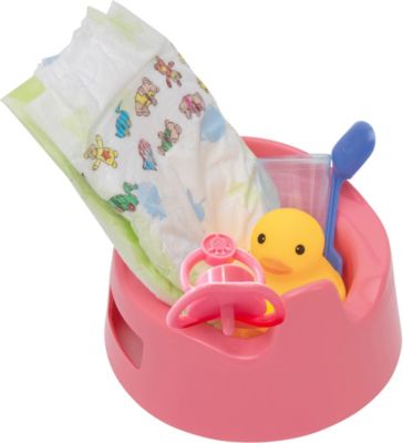 Heless Nachttopfset mit Zubehör Ø 15 cm
