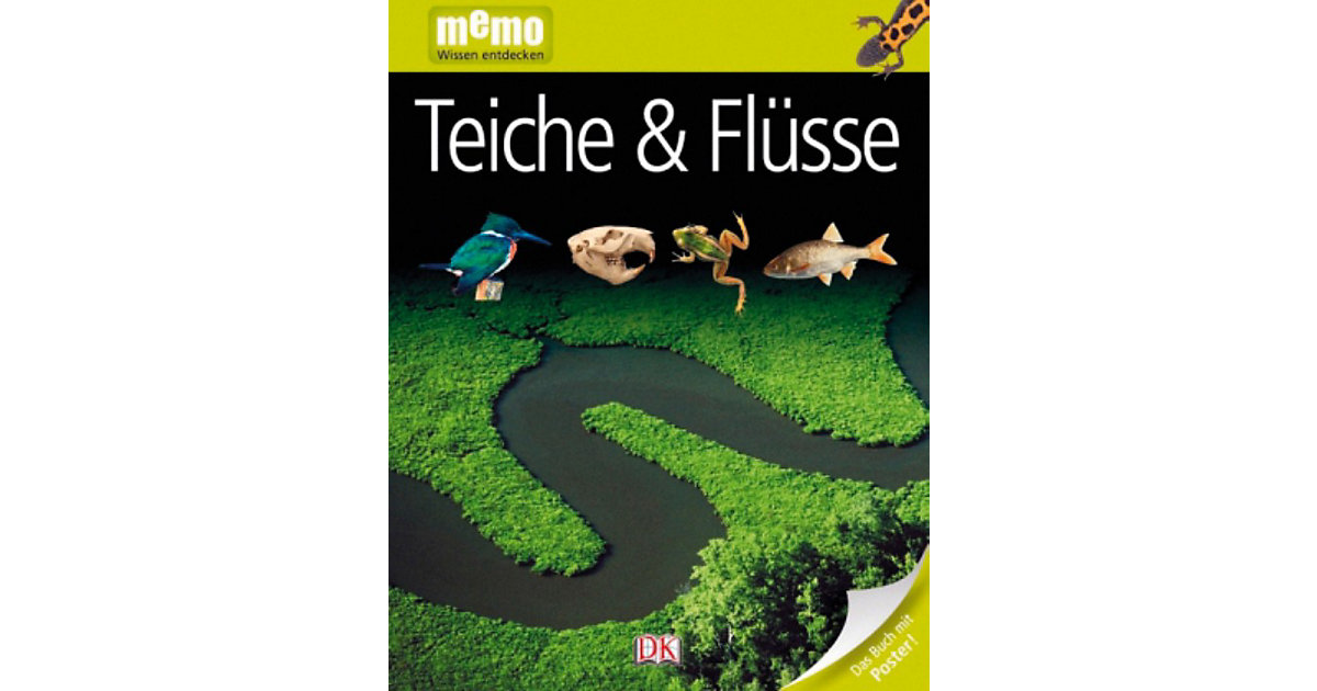 Buch - memo, Wissen entdecken: Teiche & Flüsse