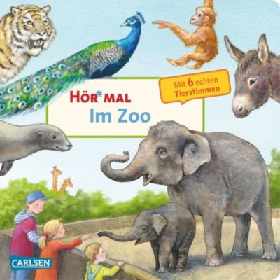 Image of Buch - Hör mal: Im Zoo, Soundbuch mit Tiergeräuschen