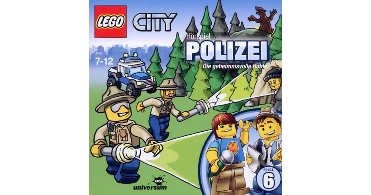 CD LEGO City 6 - Polizei: Die geheimnisvolle Höhle Hörbuch