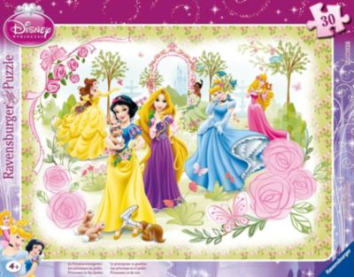 Пазл «Принцессы в розовом саду», 30 деталей, Ravensburger