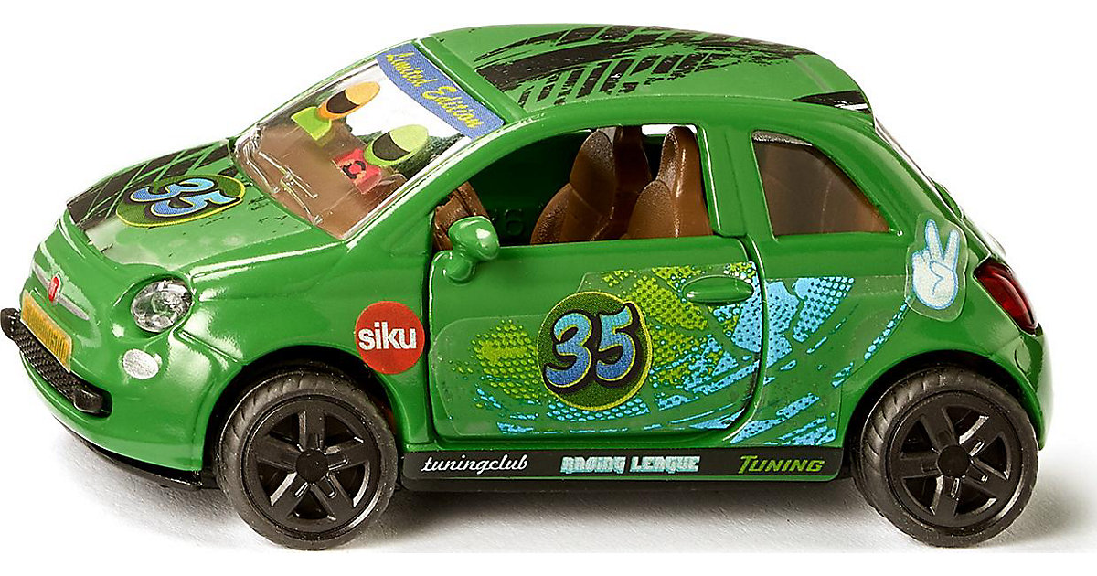 Spielzeug: SIKU SIKU Super 6506 Bastelset Style my siku Fiat 500 Adventure mehrfarbig