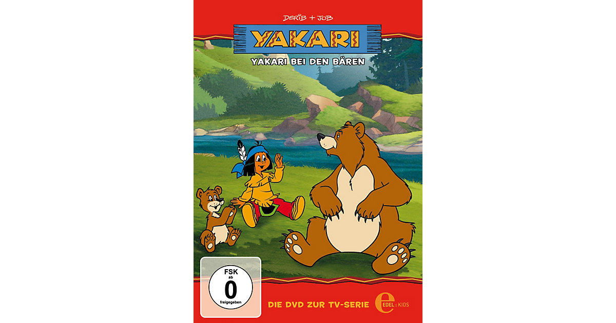 DVD Yakari 3 - Yakari bei den Bären Hörbuch