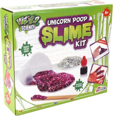 Spielset B-WARE Schleim Bastelset Galaxy Slime Kit Glitter DIY Spielzeug 25-tlg 