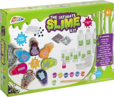 Desire Deluxe Schleim Set 27 teilig zum selber machen ideales Slime Spielzeug 
