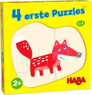 Bauernhof Kinderpuzzle Kleinkind Puzzle HABA 302412 Meine ersten Puzzles 