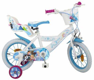 Sweet fantasy 16 zoll 25,4 cm Mädchen Fahrrad Stützräder Korb Felgenbremse blau 