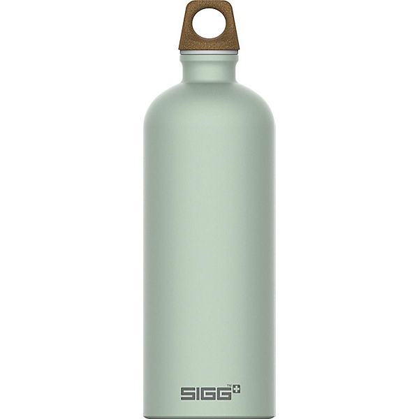 Alu-Trinkflasche MYPLANET TRAVELLER Repeat Plain, 1.000 ml, aus recyceltem Aluminim