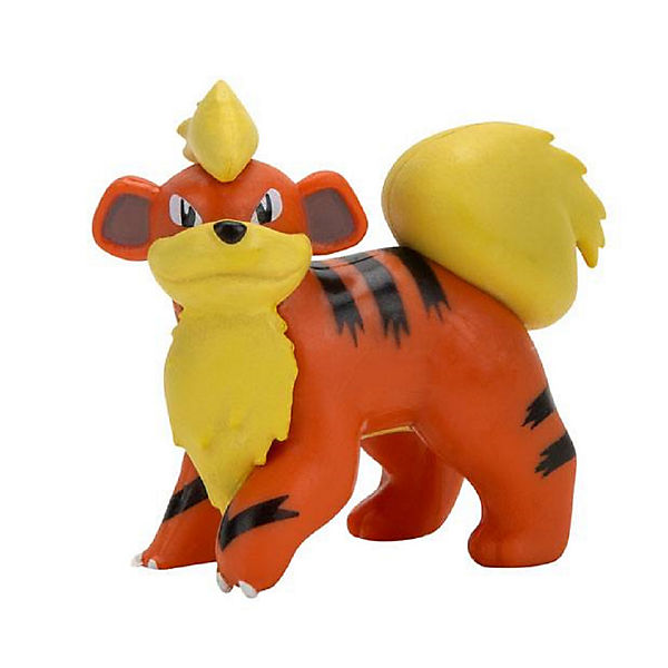 Pokémon - Battle Figure Set - Fukano, Grolldra, Lucario, 2 x 5 cm + 7,5 cm