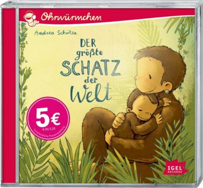 Image of CD Ohrwürmchen - Der größte Schatz der Welt, 1 Audio-CD Hörbuch