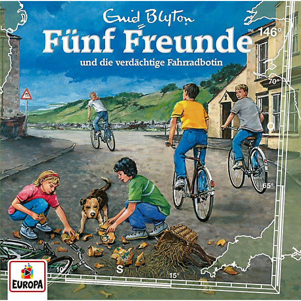 CD Fünf Freunde 146 - und die verdächtige Fahrradbotin