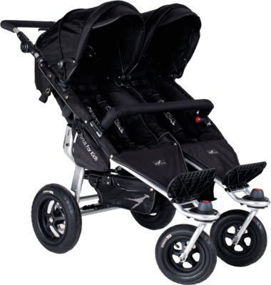 Zwillingswagen Twinner Twist Duo, schwarz, TFK myToys