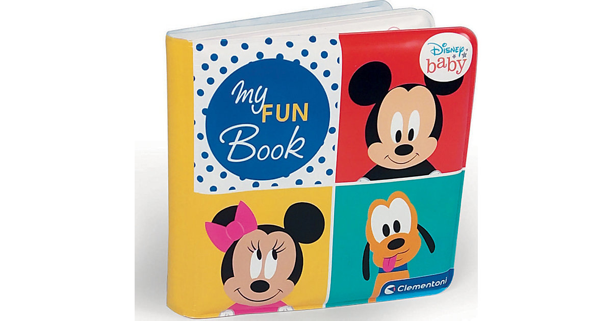 Babyspielzeug/Badespielzeug: Clementoni Buch - Disney Baby Fun Book