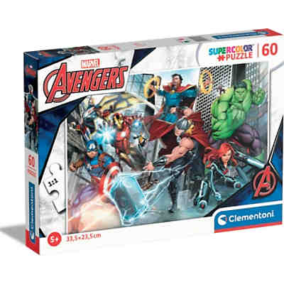 Puzzle 60 Teile, Supercolor - Marvel Avengers
