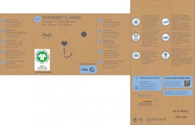 90 cm Musselin GOTS roba organic Schlafsack „Lil Planet” frosty green 100% Bio-Baumwolle 