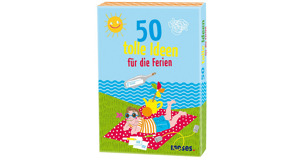 Buch - 50 tolle Ideen die Ferien, Kartenset Kinder