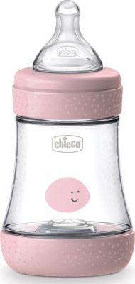 Chicco Vintage Babyflasche 150ml; farblose Cicco Baby-Kontur NEU 