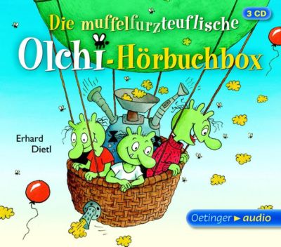 Image of Die muffelfurzteuflische Olchi-Hörbuchbox, 3 Audio-CD Hörbuch