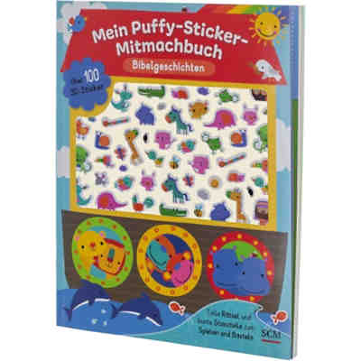 Mein Puffy-Sticker-Mitmachbuch - Bibelgeschichten