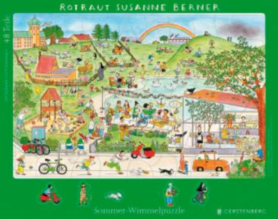 Sommer-Wimmelpuzzle (Rahmenpuzzle)