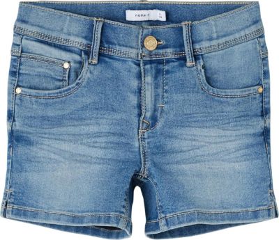 NAME IT Jeans Shorts Bermuda NKMRyan DNMCartus hellblau Größe 128 bis 164 