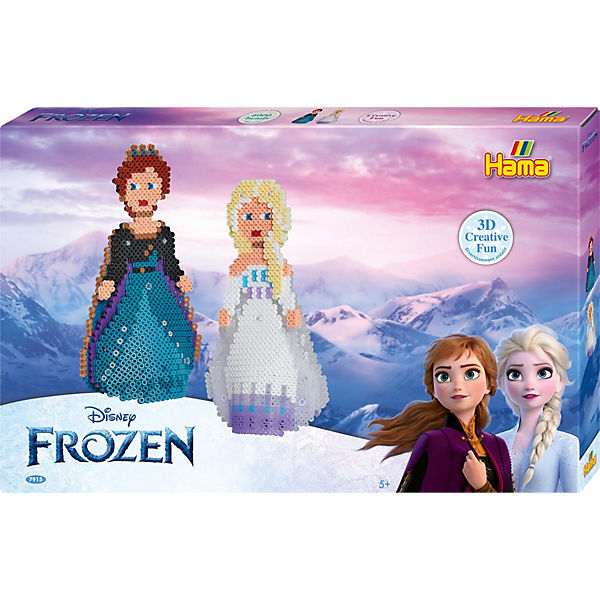 HAMA 7915 Super Geschenkpackung Frozen mit 6.000 midi-Perlen & Zubehör