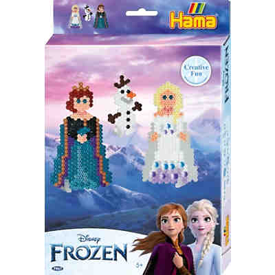 HAMA 7967 Geschenkpackung Frozen mit 2.000 midi-Perlen & Zubehör
