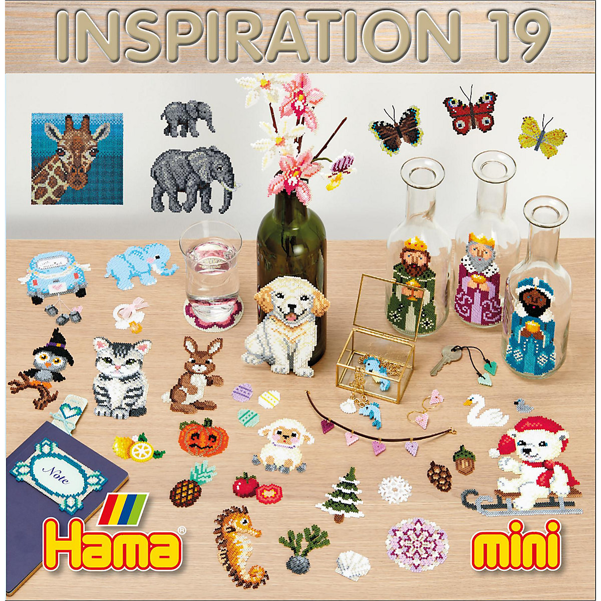 Hama Perlen HAMA 399-19 Inspirationsheft 19 für mini-Perlen