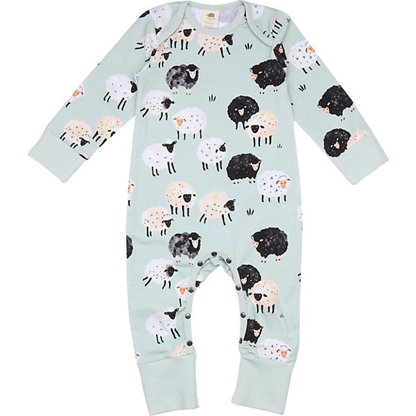 Baby Schlafanzug FLUFFY SHEEPS, Organic Cotton