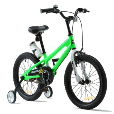 ROYAL BABY 18'' Kinderrad FREESTYLE blau/weiss Fahrrad Sicherheit für ihr Kind 