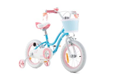 ROYAL BABY 12'' Kinderrad STAR GIRL blau/weiss Fahrrad Sicherheit für ihr Kind 