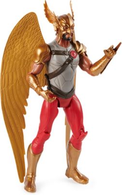 DC Comics "Black Adam" 30cm Hawkman-Actionfigur mit Flügeln zum