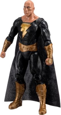 DC Comics "Black Adam" 30cm Black Adam-Actionfigur mit Stoffumhang zum