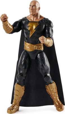 DC Comics "Black Adam" 30cm Black Adam-Actionfigur mit Stoffumhang zum