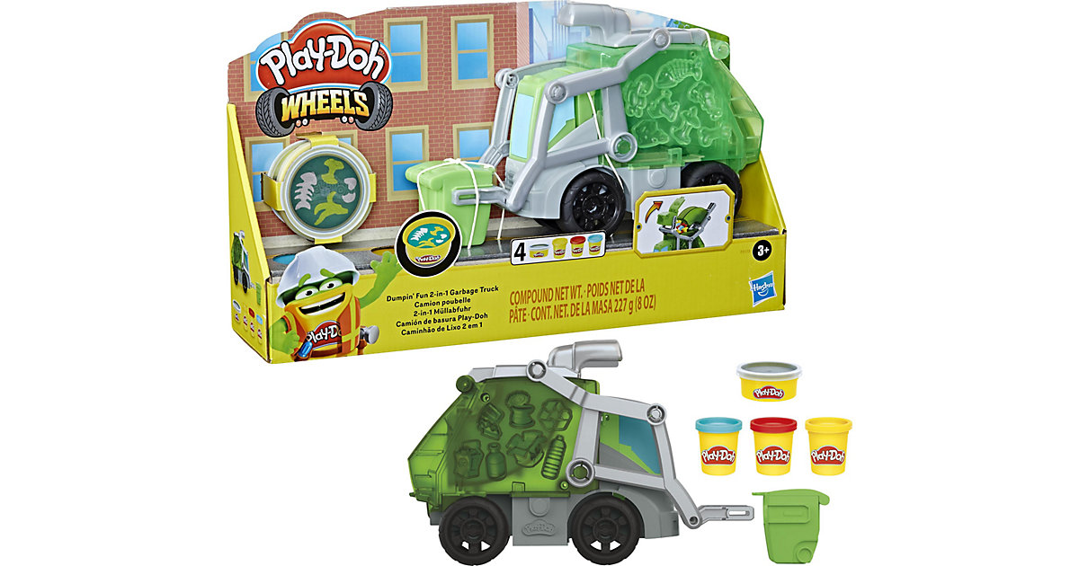 Image of Hasbro - Play-Doh - Wheels 2-in-1 Müllabfuhr