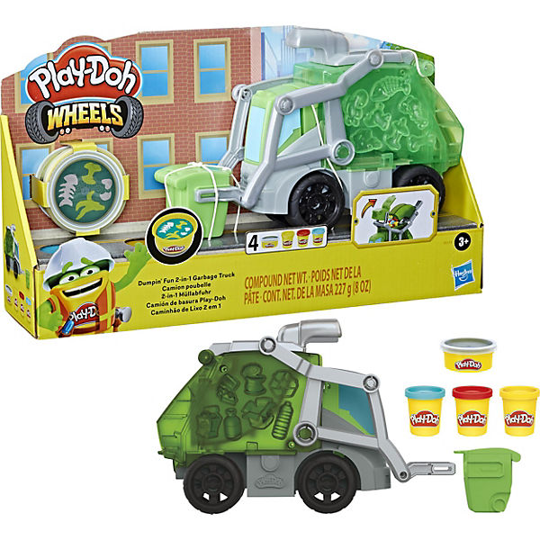 Play-Doh Wheels 2-in-1 Müllabfuhr