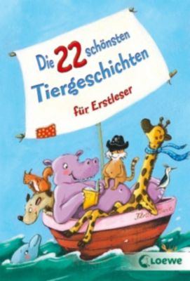 Buch - Die 22 schnsten Tiergeschichten Erstleser Kinder