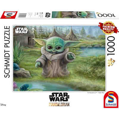Puzzle - Star Wars - Mandalorian Childs Play (1000 Teile)