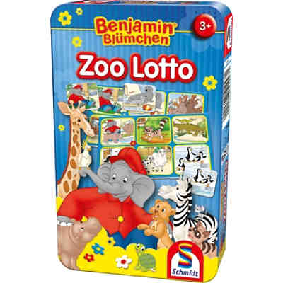 BMM - Benjamin Blümchen, Zoo Lotto in Metalldose