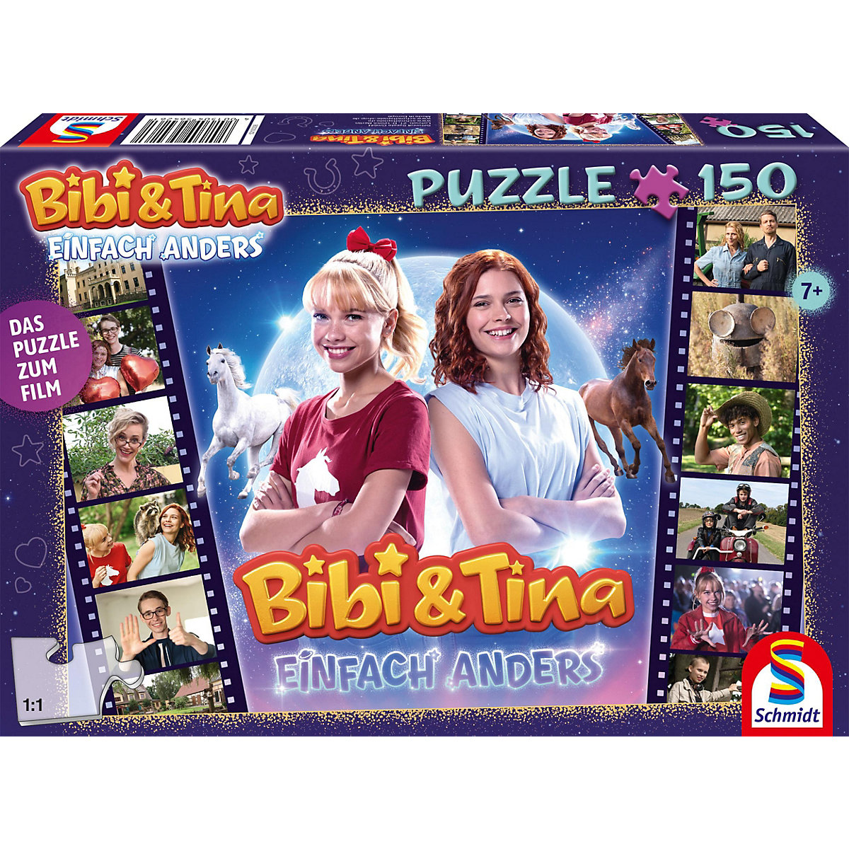 Puzzle Bibi&Tina Film 5 Einfach anders 150 Teile
