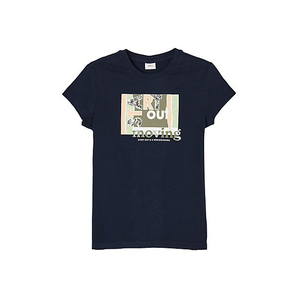 T-Shirt mit Paillettenprint T-Shirts für Mädchen