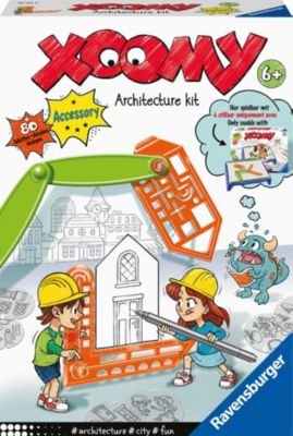 Image of Ravensburger Xoomy® Architecture Kit 18147 - Kreatives Zeichnen und Malen für Kinder ab 6 Jahren